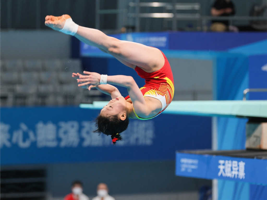 全红婵@全红婵 手速惊人，反应敏捷，协调能力更是出众